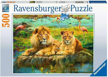 Lions in the Savannah 500 pc