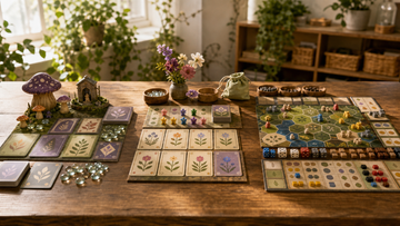 Best Ravensburger Strategy Board Games for Beginners: Mycelia, Gloomies & Castles of Burgundy
