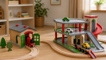 BRIO Parking Garage vs Train Garage: Which Should You Add to Your Railway?