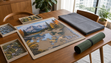 How to Store an Unfinished Jigsaw Puzzle: Board, Mat or Roll-Up Storage?