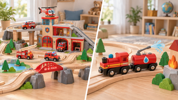 BRIO Rescue Team Train Set vs Rescue Firefighting Train: Which Should You Buy?