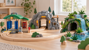 BRIO Smart Tech Sound Accessories Guide: Service Station vs Action Tunnel vs Waterfall Tunnel