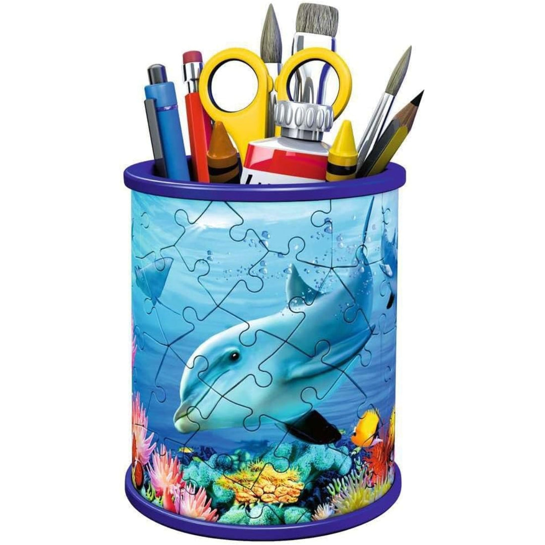 Ravensburger Underwater World 3D puzzle pen holder