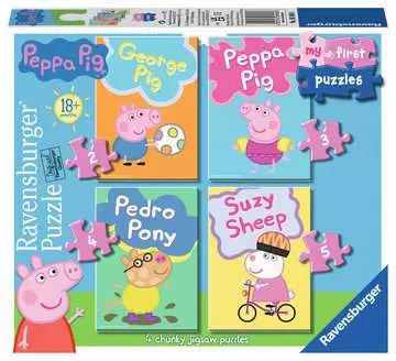 Peppa Pig 2/3/4/5 Pc My First Puzzle