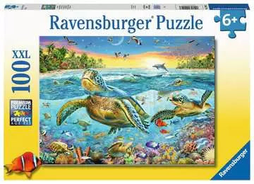 Swim with Sea Turtles 100pc