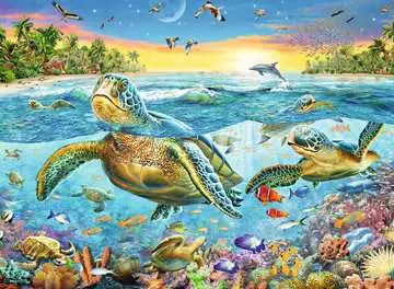 Swim with Sea Turtles 100pc