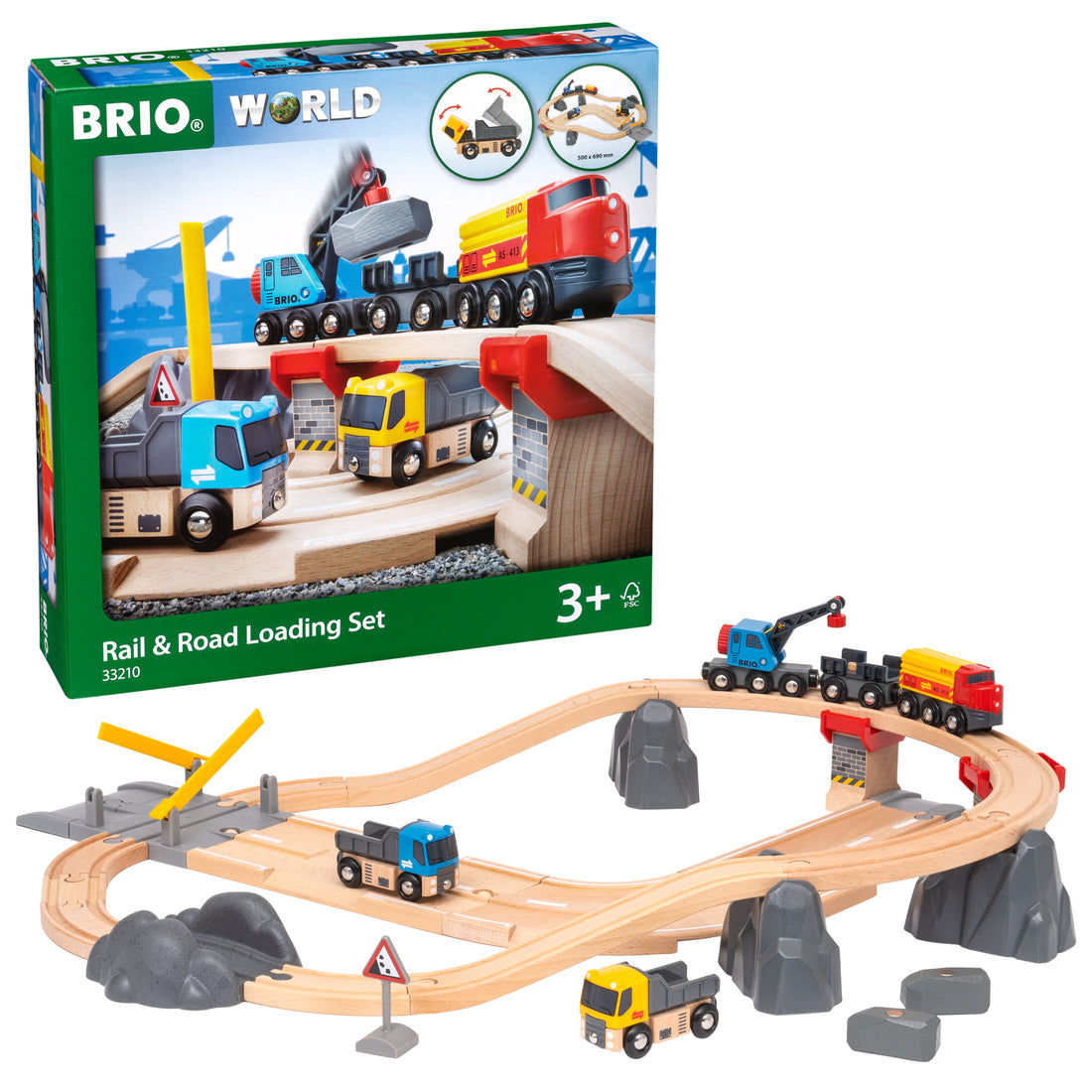 Rail & Road Loading set