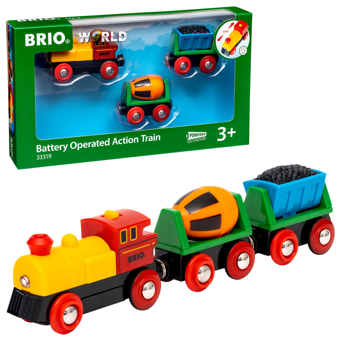 Battery Operated Action Train