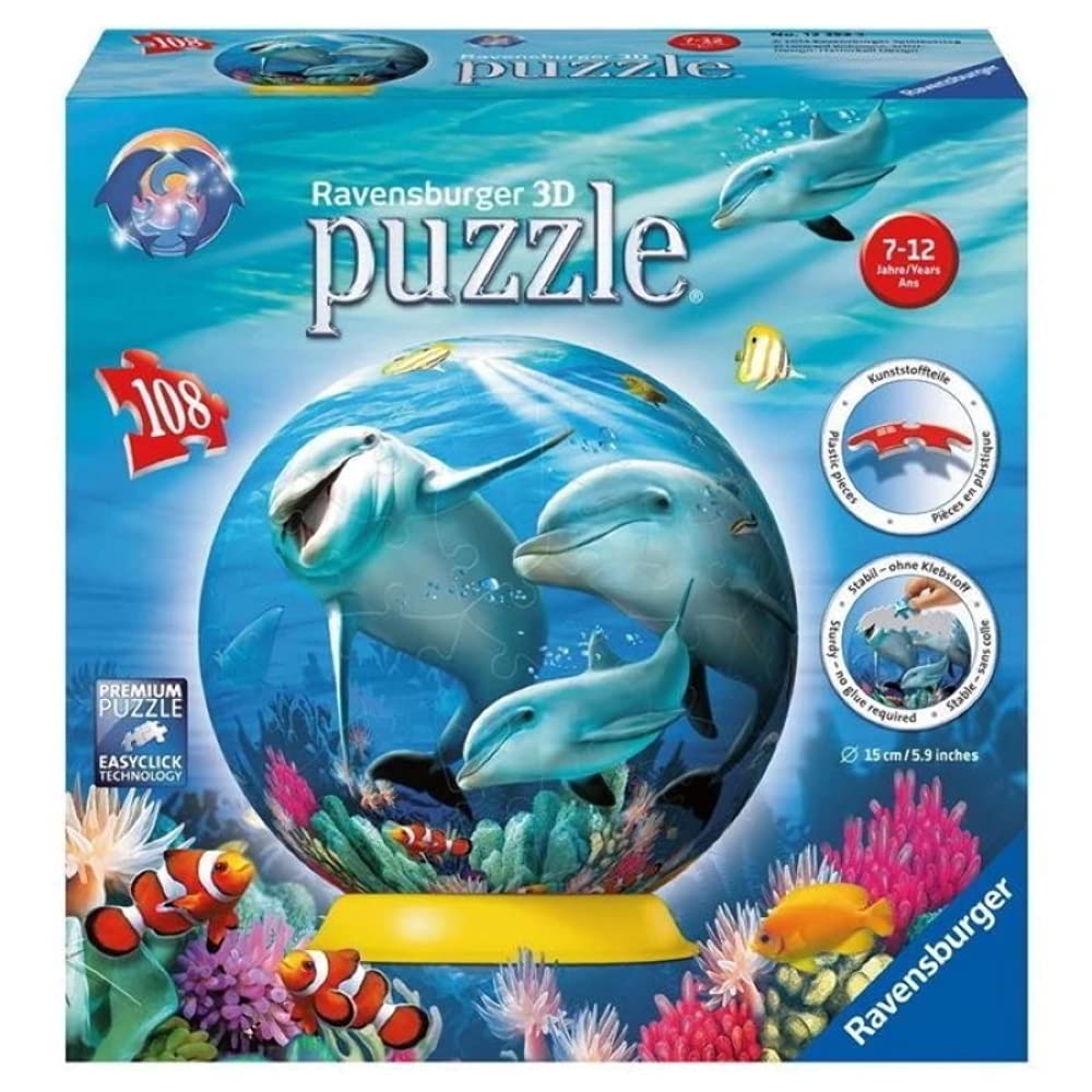 Underwater 3D Puzzle 57pcs