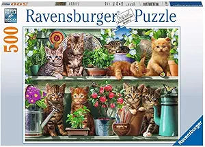 Cats on the Shelf 500pc