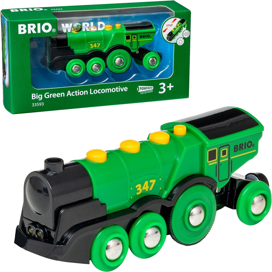 Big Green Action Locomotive