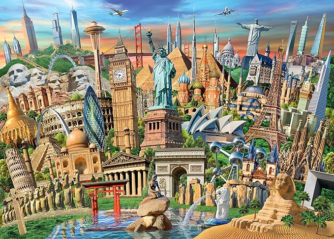 World Landmarks 1000pc