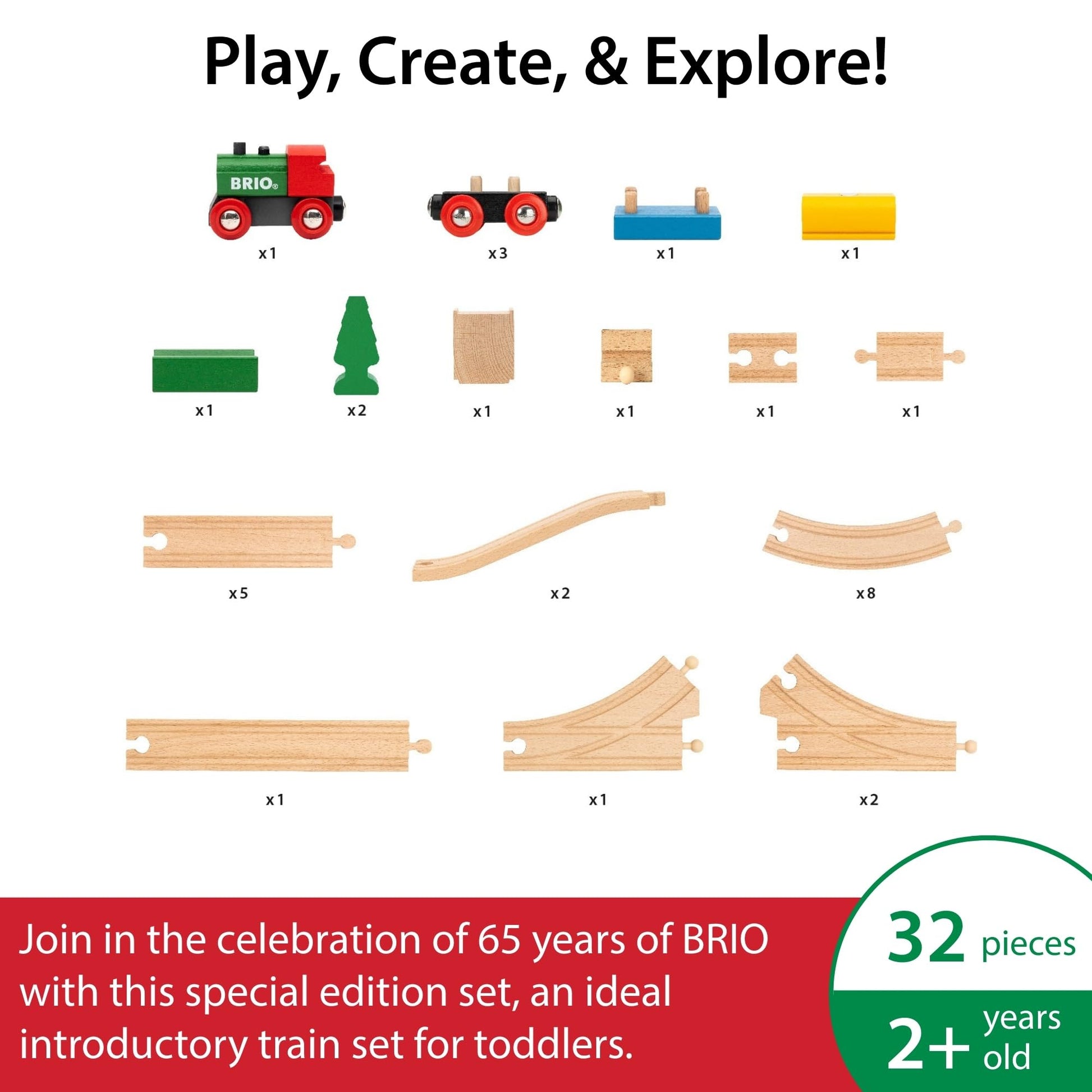BRIO 65th Anniversary Train BRIO