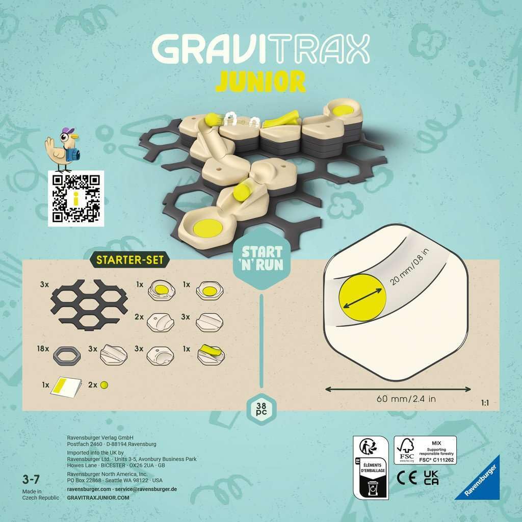 GraviTrax Junior Starter Set - Start and Run Ravensburger