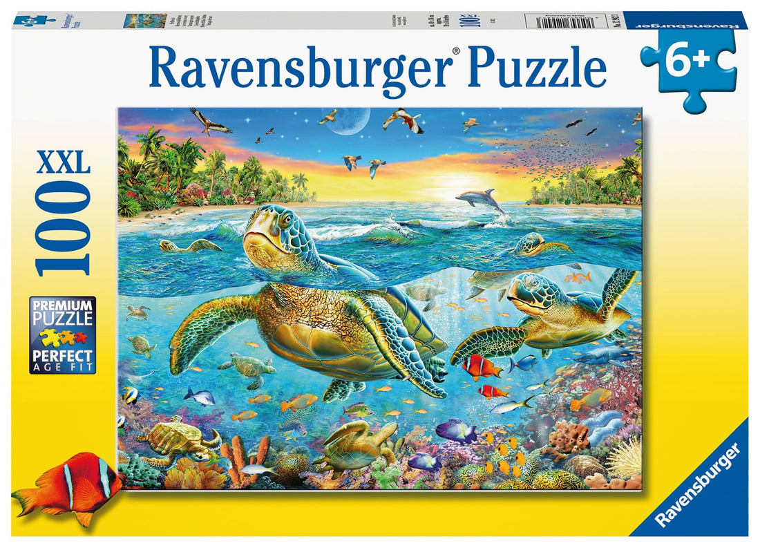 Swim with Sea Turtles 100pc Ravensburger
