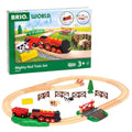 BRIO Mighty Red Train Set wooden railway toy