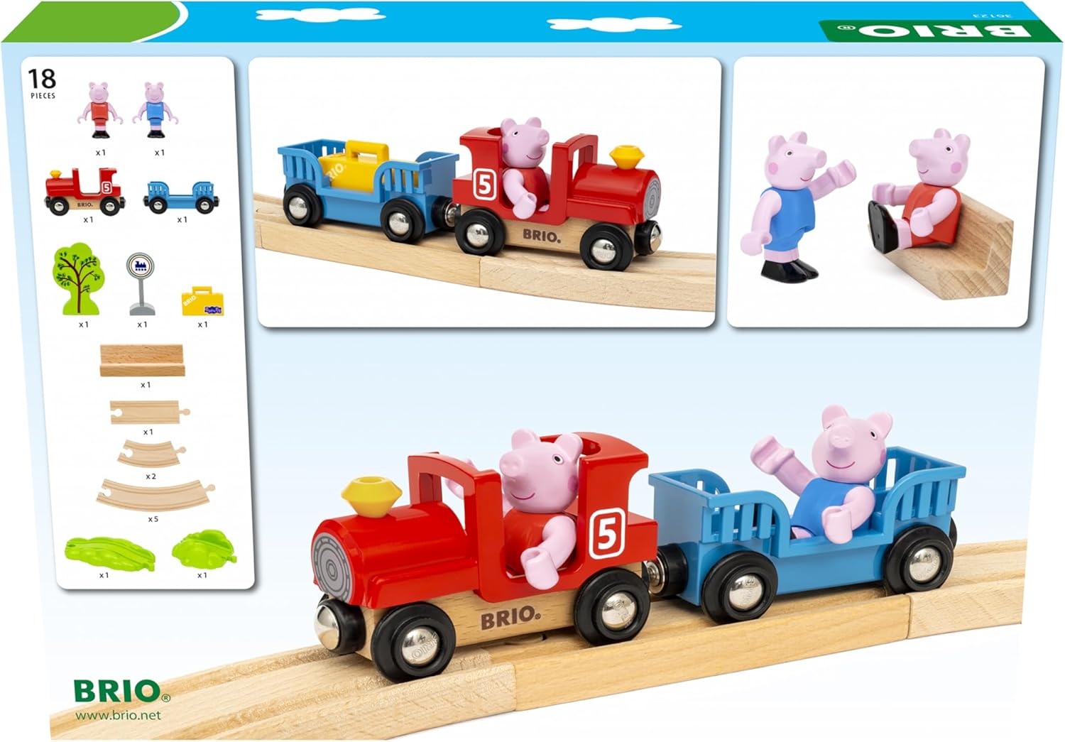 BRIO World Peppa Pig Starter Set 36123 product image 3