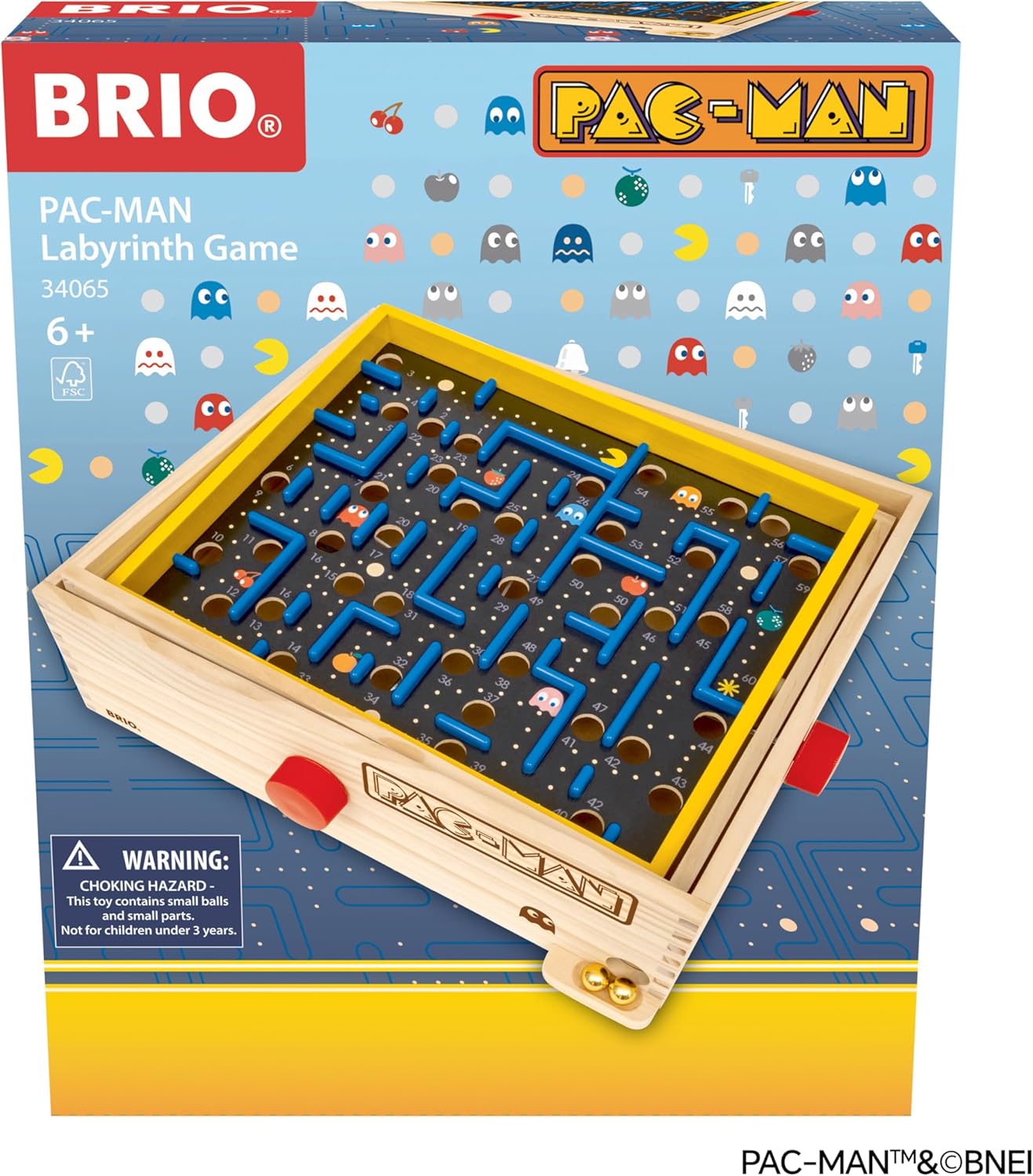 BRIO PAC-Man Labyrinth Game BRIO