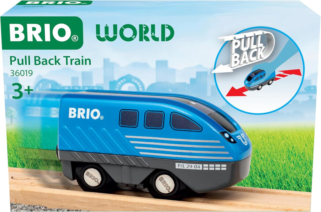 BRIO World Pull Back Train